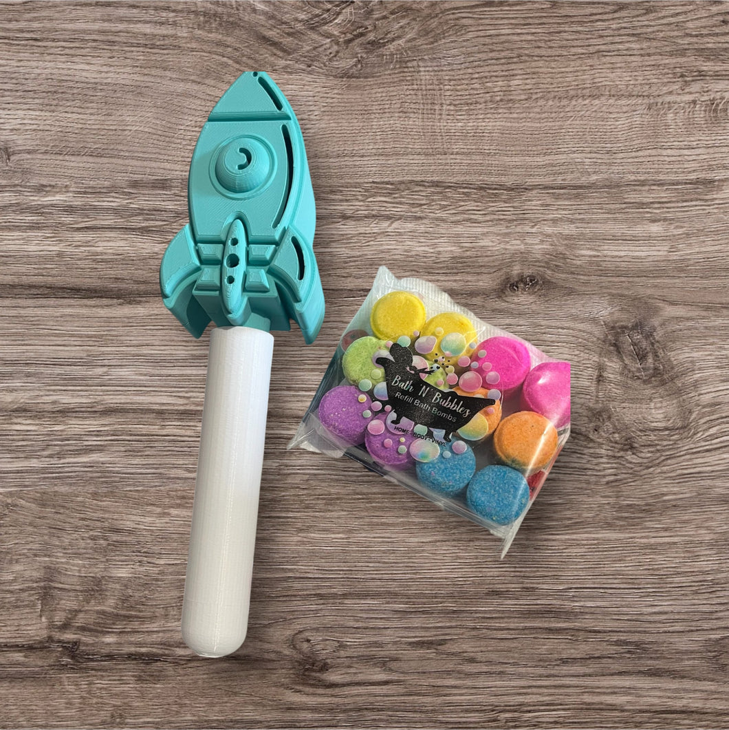 Rocket Bath Bomb Wand