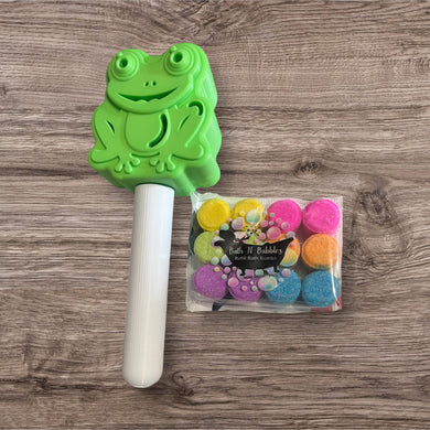 Frog Bath Bomb Wand