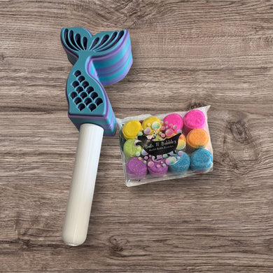 MERMAID TAIL Bath Bomb Wand