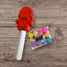 Load image into Gallery viewer, Gingerbread Man Bath Bomb Wand