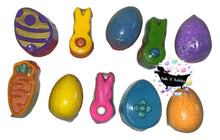 Load image into Gallery viewer, Easter Shape Toddler Bath Bombs Set of  10 Mixed